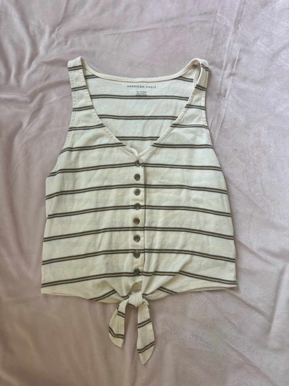 Striped American eagle tank